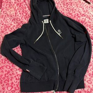 Tommy Hilfiger Dark Blue Zip-Up Jacket